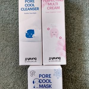 NIB jjyoung Korean skin care/cleanser/lotion/mask
